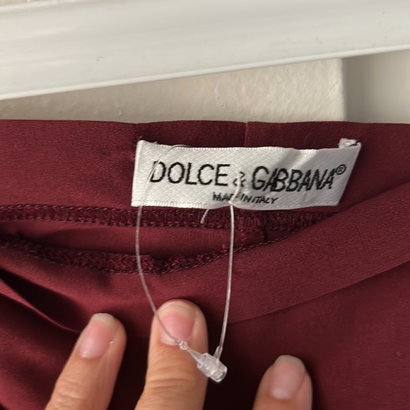 Dolce and Gabbana size 42 strapless sheer form fitting dress w some stretch. - Picture 5 of 6